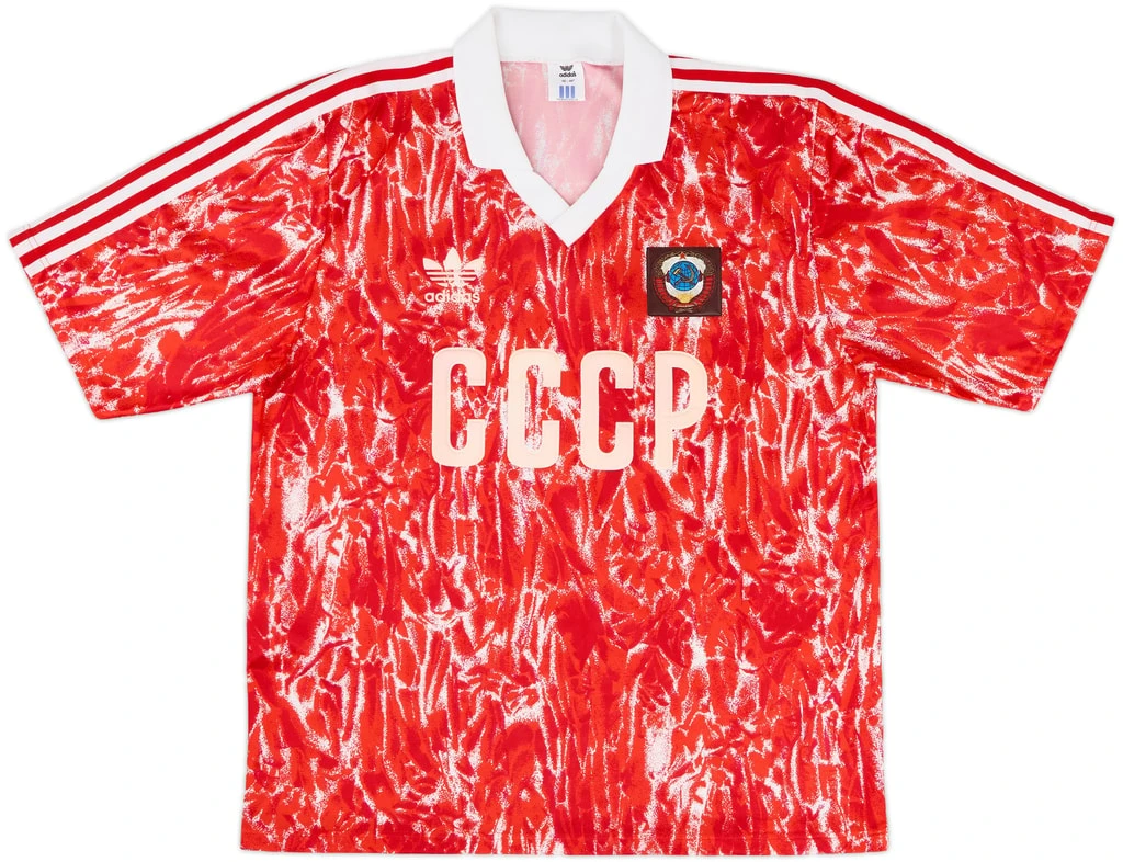 Soviet Union 1989-91 Home Shirt · CCCP’s Unused 1990 World Cup Adidas Design