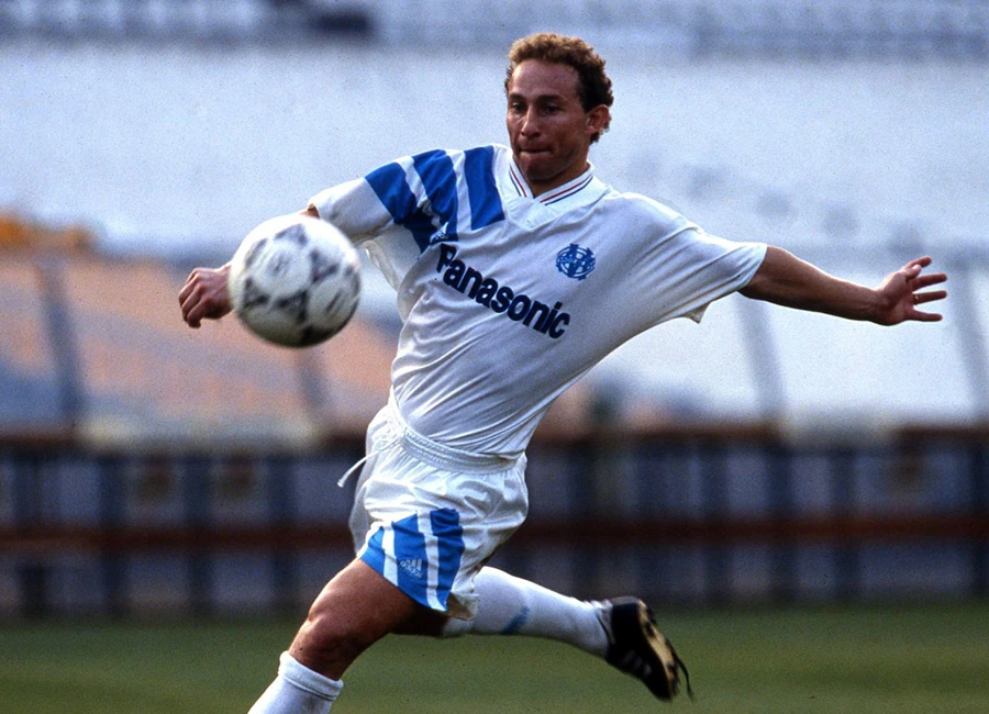 1991-92 Olympique Marseille Home Shirt · The Panasonic-Sponsored Kit of Marseille’s Golden Era