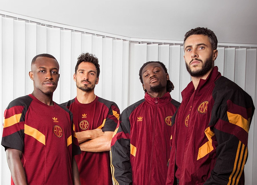AS Roma x Adidas Originals 2024 Collection