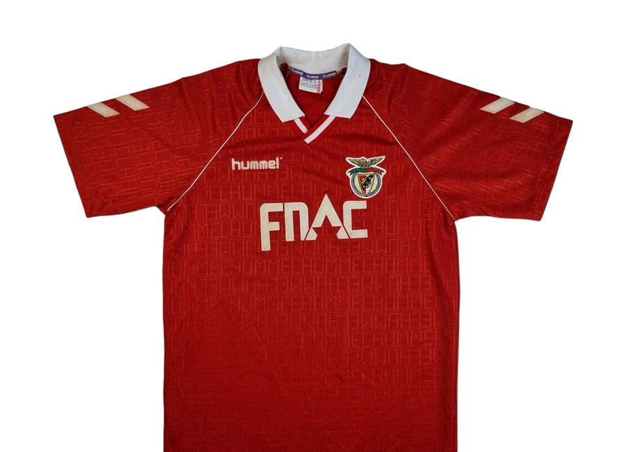 Benfica 1989-91 Hummel Home Shirt