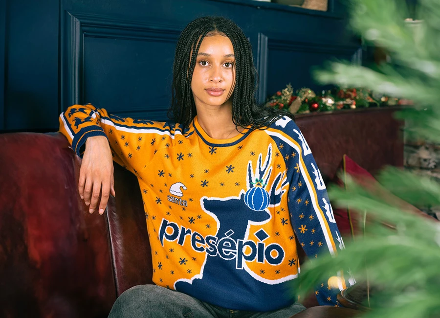 CFS Presepio Football Christmas Jumper