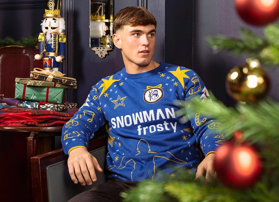 CFS Snowman Football Christmas Jumper