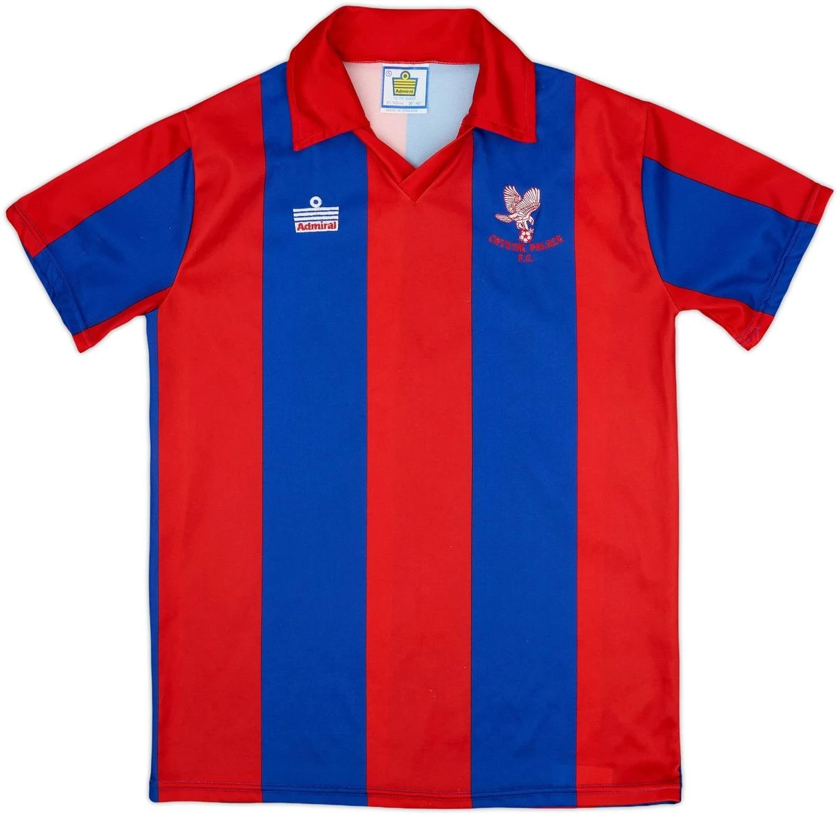 Crystal Palace 1987-88 Home Shirt · Admiral Design From The Late 80s