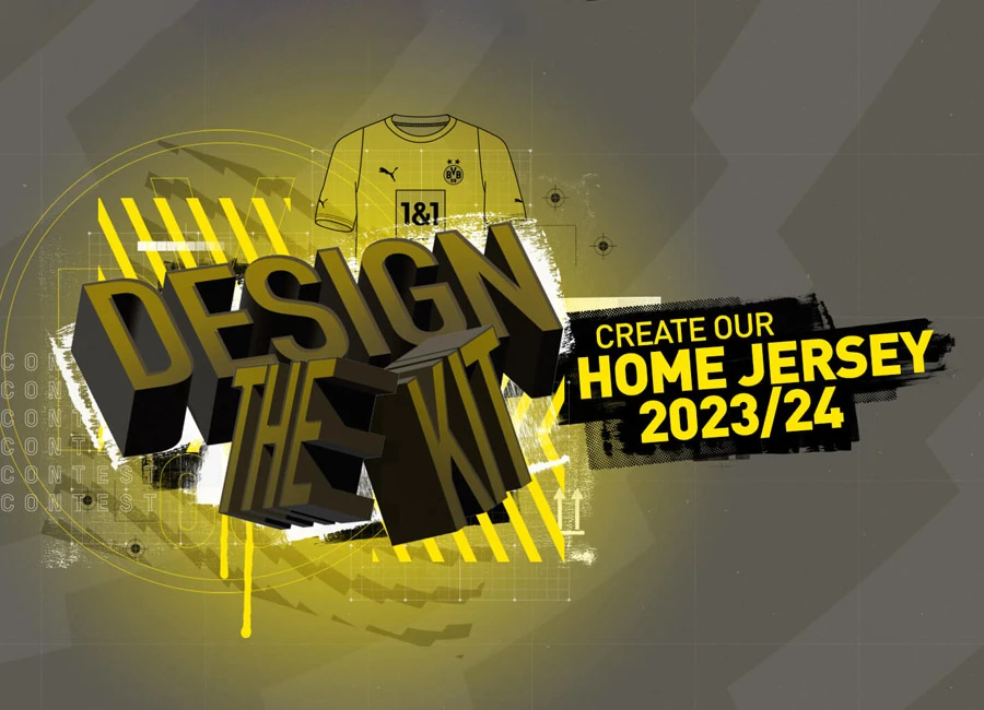 Design the Borussia Dortmund 2023-24 Home Shirt