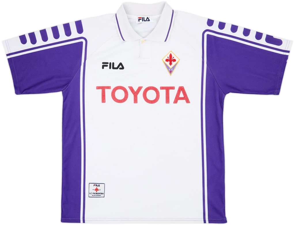 Fiorentina 1999-00 Away Shirt · Fila Design from Batistuta’s Final Season