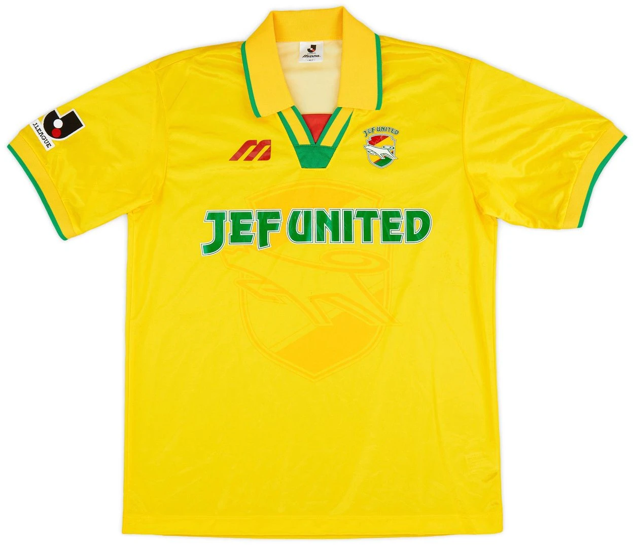 JEF United 1997-98 Home Shirt · Mizuno Home Issue For The J League