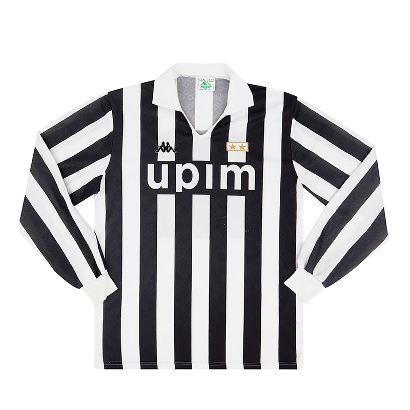 Juventus 1989-90 Home Shirt · Kappa Jersey With UPIM Sponsor From Dino Zoff’s Time As Manager