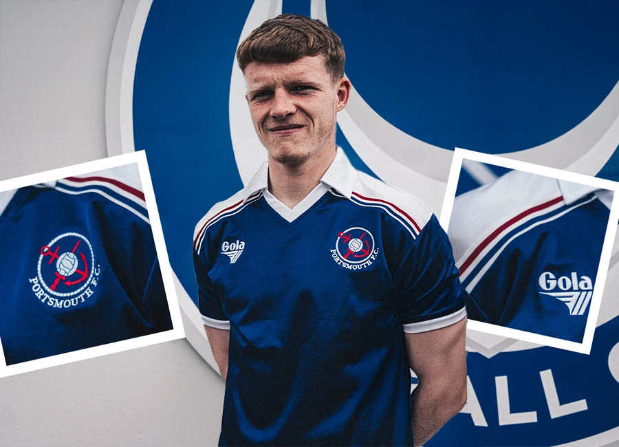 Portsmouth 1980-82 Gola Home Retro Shirt