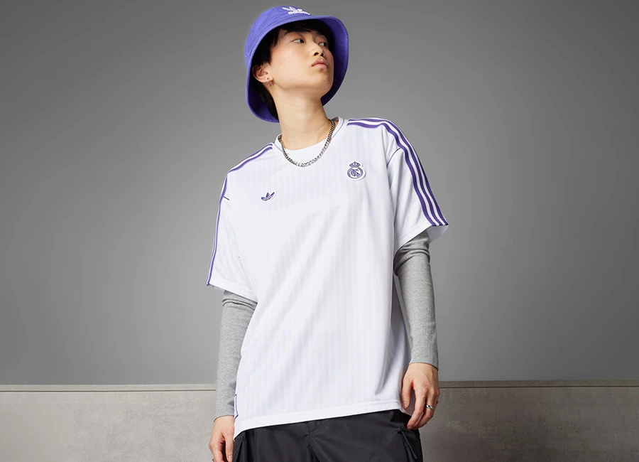 Real Madrid 2025 Adidas Terrace Icons Jersey