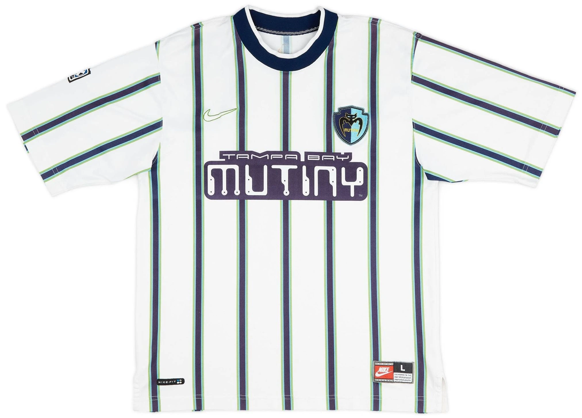 Tampa Bay Mutiny 1998-99 Away Shirt · Nike Away Design for the late 1990s MLS Season
